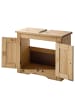 home24 home24 Waschbeckenunterschrank aus massivem Kiefernholz im naturnahen Stil in Kiefer Natur
