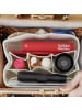 relaxdays Taschenorganizer in Weiß - (B)27 x (H)16 x (T)16 cm