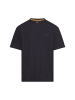 Camel Active Oversized T-Shirt aus Organic Cotton in Navyblau
