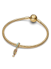 Pandora Charm-Anhänger Seepferdchen Goldfarben