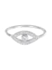 Elli Ring 925 Sterling Silber Evil Eye in Silber