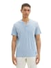 Tom Tailor Rundhals T-Shirt für Herren in blau