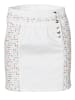 KOROSHI JEANS MIT KURZEM ROCK in weiß