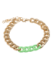 Urban Classics Armbänder in gold/neongreen