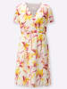 Sieh an! Kleid in champagner-apricot-bedruckt