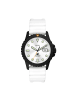 Fossil Armbanduhr in weiß