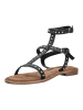 Lazamani Sandalen in Schwarz