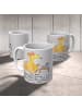 Mr. & Mrs. Panda Keramtiktasse Kundensupporterin Heldin mit Spruch in Grau Pastell