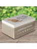 Mr. & Mrs. Panda Geschenkbox Otter Kind mit Spruch in Grau Pastell