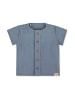 Sterntaler Bekleidungs-Set Shirt mit kurzer Hose in blaugrau