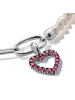 Thomas Sabo Charm-Anhänger in silber, rot