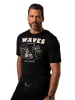 JP1880 Kurzarm T-Shirt in schwarz