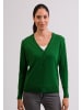 CASH-MERE.CH Cardigan V-Ausschnitt in Grün