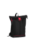 Daniel Ray DRS25.1491 Newcastle Rolltop Backpack L 04 black/red Schnalle