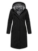 Marikoo Kurzmantel Ledalaa 16 in Black