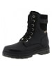 Tom Tailor Schnürstiefel  in Schwarz