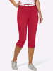 WITT WEIDEN Caprijeans in rot