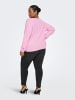 ONLY Carmakoma Strickpullover in Pink Lady