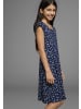Kangaroos Jerseykleid in marine-bedruckt