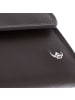 Golden Head Polo Geldbörse RFID Schutz Leder 19.5 cm in dunkelbraun