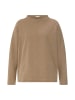 Hanro Sweatshirt Easy Wear in desert clay