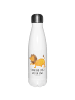 Mr. & Mrs. Panda Thermosflasche Sternzeichen Löwe mit Spruch in Weiß