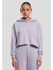 Urban Classics Urban Classics Damen Ladies Oversized Cropped Light Terry Hoodie in dustylilac