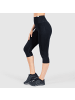 SMILODOX Capri Leggings Bloom in Schwarz