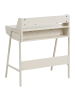 Beliani Schreibtisch BROXTON in Beige - (W) 77 x (H) 89 x (L) 46 cm