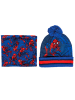 Cerda 3-tlg. Winter Mütze Set: Spider-Man in Blau