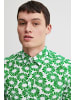 CASUAL FRIDAY Kurzarmhemd CFAnton S flower printed in Grün