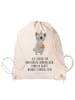 Mr. & Mrs. Panda Sportbeutel Koala Geschenk mit Spruch in Creme