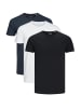 Jack & Jones T-Shirt Basic in Schwarz / blau / weiß