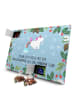 Mr. & Mrs. Panda Tee Adventskalender Einhorn Pupsen mit Spruch in Eisblau