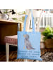 Mr. & Mrs. Panda Schultertasche Gordon Setter Moment mit Spruch in Sky Blue