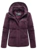 Marikoo Kapuzenplüschjacke Kaguraa 16 in Aubergine