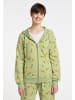 myMo Damen Sweatjacke in Hellgrün