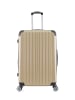 WAVE PARIS Großer Hartschalenkoffer DENALI in Beige (95L)
