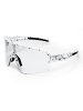 YEAZ SUNSPOT Sport-Sonnenbrille schwarz/transparent in weiß / transparent