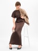 Marie Lund Abendkleid in schoko - 0001