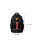 DC Comics Superman Kinder Rucksack Schulrucksack mit 3 Fächern