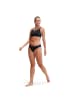 Speedo Placement Bikini zweiteiler Badeanzug in schwarz