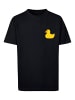 F4NT4STIC T-Shirt Yellow Rubber Duck TEE UNISEX in schwarz