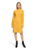 CARTOON Strickkleid mit Stehkragen in Orange