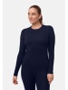 DANISH ENDURANCE Baselayer-Set Merino Baselayer in dark navy