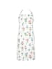 Greengate Schürze AGNES Weiß mit Blumen