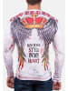 Cipo & Baxx Herren Regular Fit Pullover in White