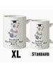 Mr. & Mrs. Panda XL Tasse Panda Bester Bachelor der Welt mit Spruch in Weiß