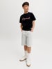 JACK & JONES Junior Jjialex Baggy Jeansshorts in ecru