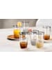 Ritzenhoff & Breker 6er Set Trinkgläser Natura 400 ml in Creme